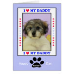 Father's Day from the Dog -- Your Photo Greeting Card