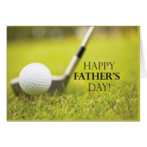 Father's Day Golf cards