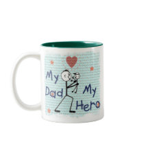 Father's Day Hero Dad Mug