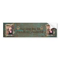 Fathers Day - Labrador - Chocolate Bumper Sticker