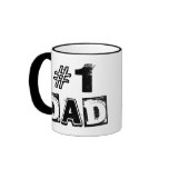 Father's Day Number One Dad Coffee Mug