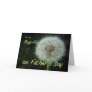 Father's Day Pop-Pop dandelion wish for Cards