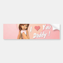 Fathers Day Sadie Bumper Sticker