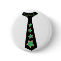 Father's Day sea turtle tie design Button