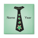 Father's Day sea turtle tie design Magnet