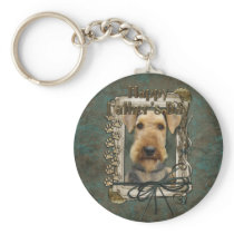 Fathers Day - Stone Paws - Airedale