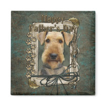 Fathers Day - Stone Paws - Airedale
