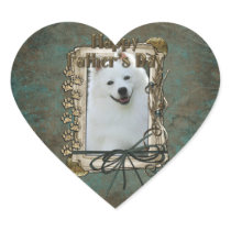 Fathers Day - Stone Paws - American Eskimo