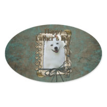 Fathers Day - Stone Paws - American Eskimo