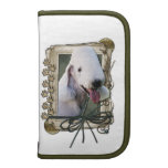 Fathers Day - Stone Paws - Bedlington Terrier Folio Planner