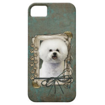 Fathers Day - Stone Paws - Bichon Frise