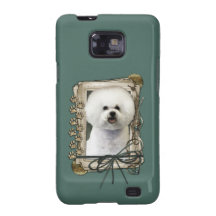 Fathers Day - Stone Paws - Bichon Frise Galaxy SII Covers