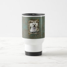 Fathers Day - Stone Paws - Bichon Frise Mug