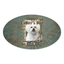 Fathers Day - Stone Paws - Bichon Frise