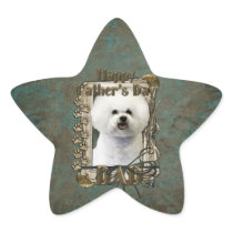 Fathers Day - Stone Paws - Bichon Frise