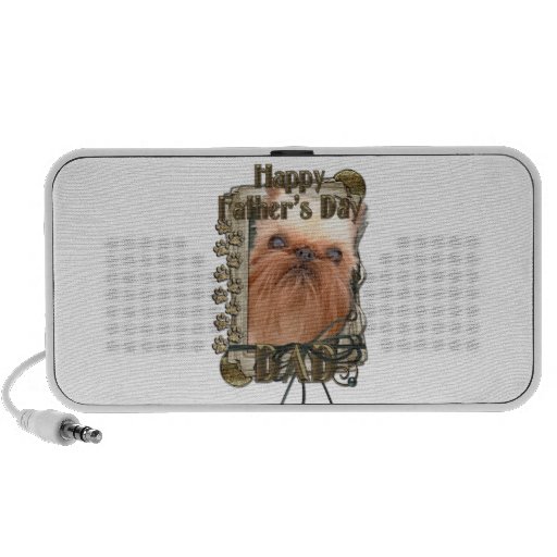 Fathers Day - Stone Paws - Brussels Griffon iPhone Speaker