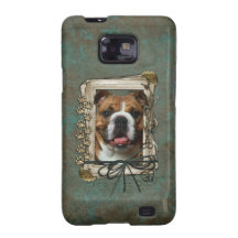 Fathers Day - Stone Paws - Bulldog Galaxy SII Case