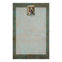 Fathers Day - Stone Paws - Bulldog Stationery Design