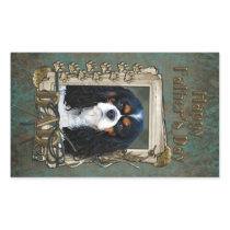 Fathers Day - Stone Paws - Cavalier - Tri-Colour