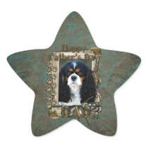 Fathers Day - Stone Paws - Cavalier - Tri-Colour