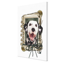 Fathers Day - Stone Paws - Dalmatian Canvas Prints