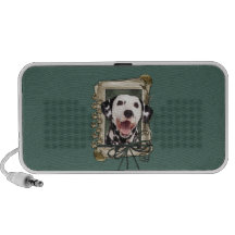 Fathers Day - Stone Paws - Dalmatian Laptop Speakers