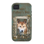 Fathers Day - Stone Paws - Dingo Case-Mate iPhone 4 Cases