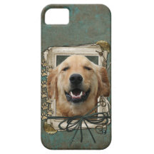 Fathers Day - Stone Paws - Golden Retriever Mickey