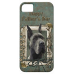 Fathers Day - Stone Paws - Great Dane - Grey