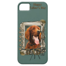 Fathers Day - Stone Paws - Irish Setter