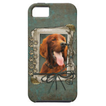 Fathers Day - Stone Paws - Irish Setter