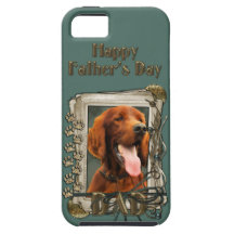 Fathers Day - Stone Paws - Irish Setter