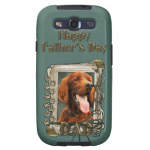 Fathers Day - Stone Paws - Irish Setter