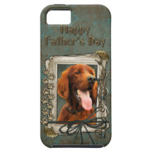 Fathers Day - Stone Paws - Irish Setter