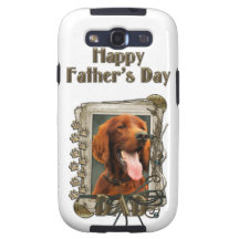 Fathers Day - Stone Paws - Irish Setter