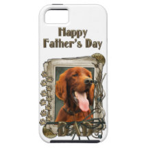 Fathers Day - Stone Paws - Irish Setter