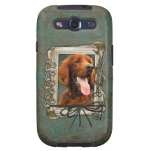 Fathers Day - Stone Paws - Irish Setter