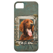 Fathers Day - Stone Paws - Irish Setter