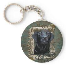 Fathers Day - Stone Paws - Labrador - Black - Gaug