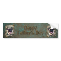 Fathers Day - Stone Paws - Pug