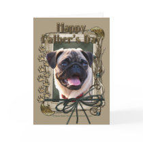 Fathers Day - Stone Paws - Pug