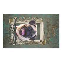 Fathers Day - Stone Paws - Pug
