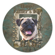 Fathers Day - Stone Paws - Pug