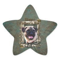 Fathers Day - Stone Paws - Pug