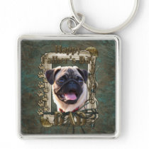Fathers Day - Stone Paws - Pug - Dad