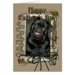 Fathers Day - Stone Paws - Pug - Ruffy Card
