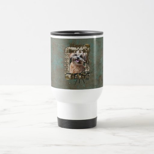 Fathers Day - Stone Paws - ShihPoo - Maggie Mug
