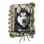 Fathers Day - Stone Paws - Siberian Husky Acrylic Cut Out