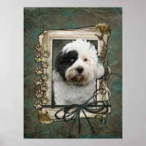 Fathers Day - Stone Paws - Tibetan Terrier