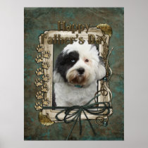 Fathers Day - Stone Paws - Tibetan Terrier